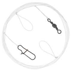 Hurricane Double Drop Surf Leader 30-Pound with two droppers, designed for versatile surf fishing setups.