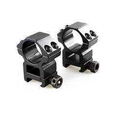 HWZ dovetail scope mount ring on Picatinny rail secures a precise 1-inch scope