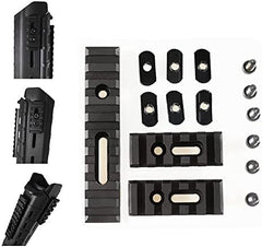 HWZ polymer Picatinny section highlights reinforced, lightweight design for easy handling.