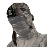 HXCSYC multifunctional camouflage cap with NVG compatibility for field use.