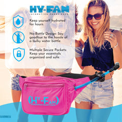 HY-FAN secure pockets keeping keys and phone safe during activity