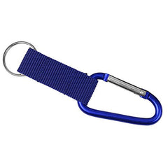 Hy-Ko PROD CO KBO502 SM carabineer key ring with nylon strap for easy key access