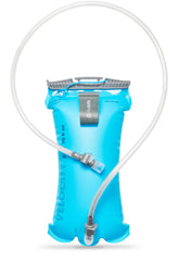 HydraPak Velocity 2L reservoir: compact hydration for slim-vest comfort.