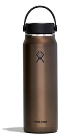 Hydro Flask 32oz lightweight trail series cap close shows reliable leakproof performance on hikes.
