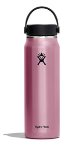 Hydro Flask 32oz lightweight wide-mouth bottle in Tourmaline for all-day hydration on hikes.