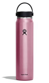 Hydro Flask 32oz Trail Series wide-mouth front view, rugged stainless steel for rugged hikes