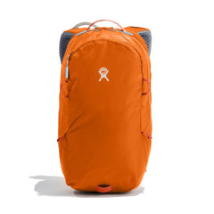 Hydro Flask Down Shift 14 L bronze pack on trail for day hikes