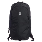Hydro Flask Down Shift hydration pack front view with accessible pockets for bikes and gear