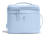 Hydro Flask lunch bag in surf blue shows roomy 8L capacity for lunches and snacks