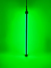 Hydro Glow underwater fishing light with 360-degree visibility glowing across the water.