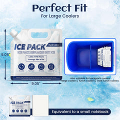 Hydro2Go safe leak-proof ice packs prevent leaks in your cooler