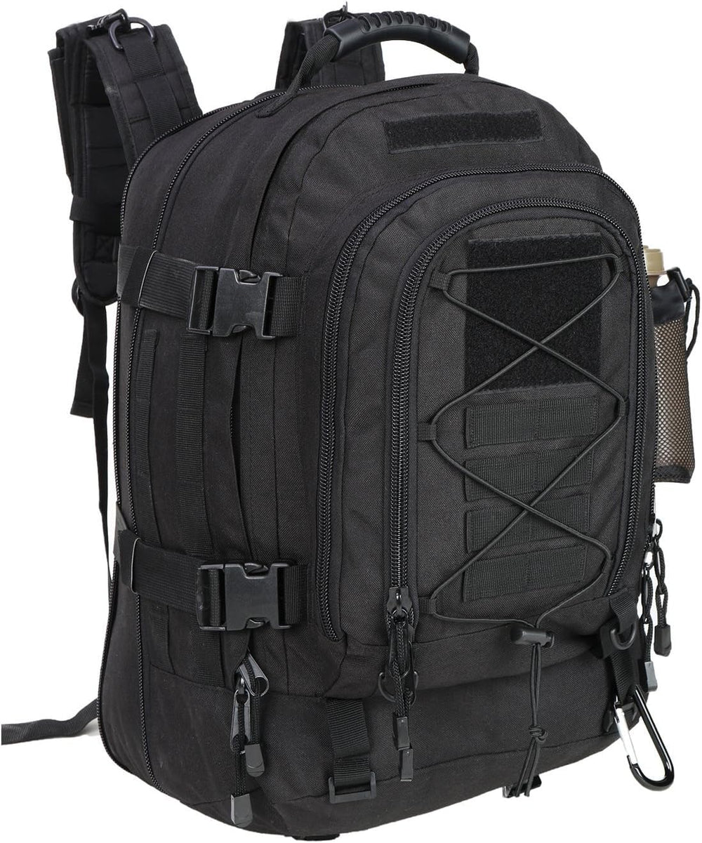 HYKING expandable 40-64L backpack main compartment keeps gear neatly organized for travel.