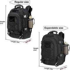 HYKING expandable backpack MOLLE panel for versatile gear organization and easy attachment.