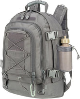 HYKING expandable backpack with open compartments for easy travel organization.
