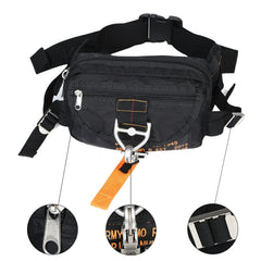 HYKING tactical waist pack main compartment organized for gear.