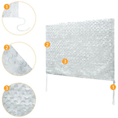 HYOUT camo netting camping-sunshade offers shade and low glare while blending into surroundings.