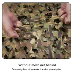 HYOUT camo netting provides tactical concealment while keeping terrain visible