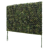 HYOUT camo netting woodland camouflage close-up shows durable polyester texture for concealment