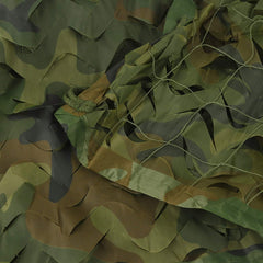 HYOUT camouflage netting used as garden screen to reduce glare and privacy.