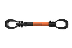 HyperAX Step Thru e Bike Adapter mounted on hitch for easy transport.