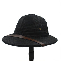 HZZSBU boater style sun hat packable for travel and outdoor adventures