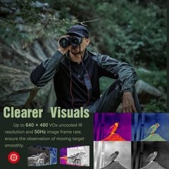 i4SEE B50-640 shows range distance accurately for better shot timing