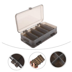 ibasenice lure container grid compartments keeps lures neatly separated