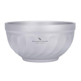 iBasingo 800ml titanium bowl double-wall insulation for portable meals