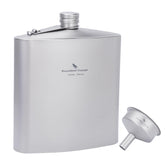 iBasingo Titanium Flask 1400ml ready to boil water over a campfire.