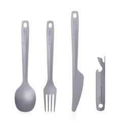 iBasingo titanium knife in compact form for easy camping meals