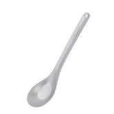 iBasingo titanium spoon with long handle reaches into pots for safe, mess-free meals.