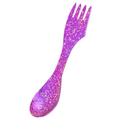 iBasingo Titanium Spork 3in1 for camping—spoon, fork, knife edge in one