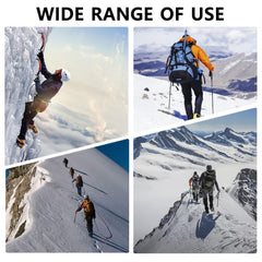 Ice Crampons versatile outdoor use for hiking and climbing in winter.