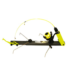 Ice Fishing Automatic Hook Setter main unit with adjustable rod holder, USA made