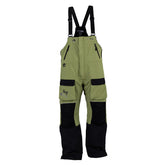 IceArmor Delta Float Bib front view shows waterproof fabric for warmth on the ice.