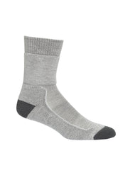Icebreaker Merino Hike+ sock Blizzard Heather for hiking comfort