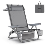 Iceco Bora high-back beach chair offers breathable comfort for sun-soaked days on sand.