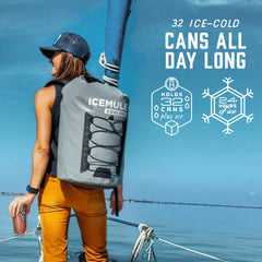 IceMule Pro XL 33-liter capacity holds drinks and snacks.
