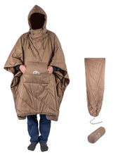 iClimb hooded 3M Thinsulate blanket closeup for warm nights