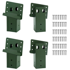 ICokin deer stand bracket assembly shows sturdy steel construction for outdoor support