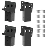 ICokin deer stand brackets assembly showing sturdy framing for outdoor builds.