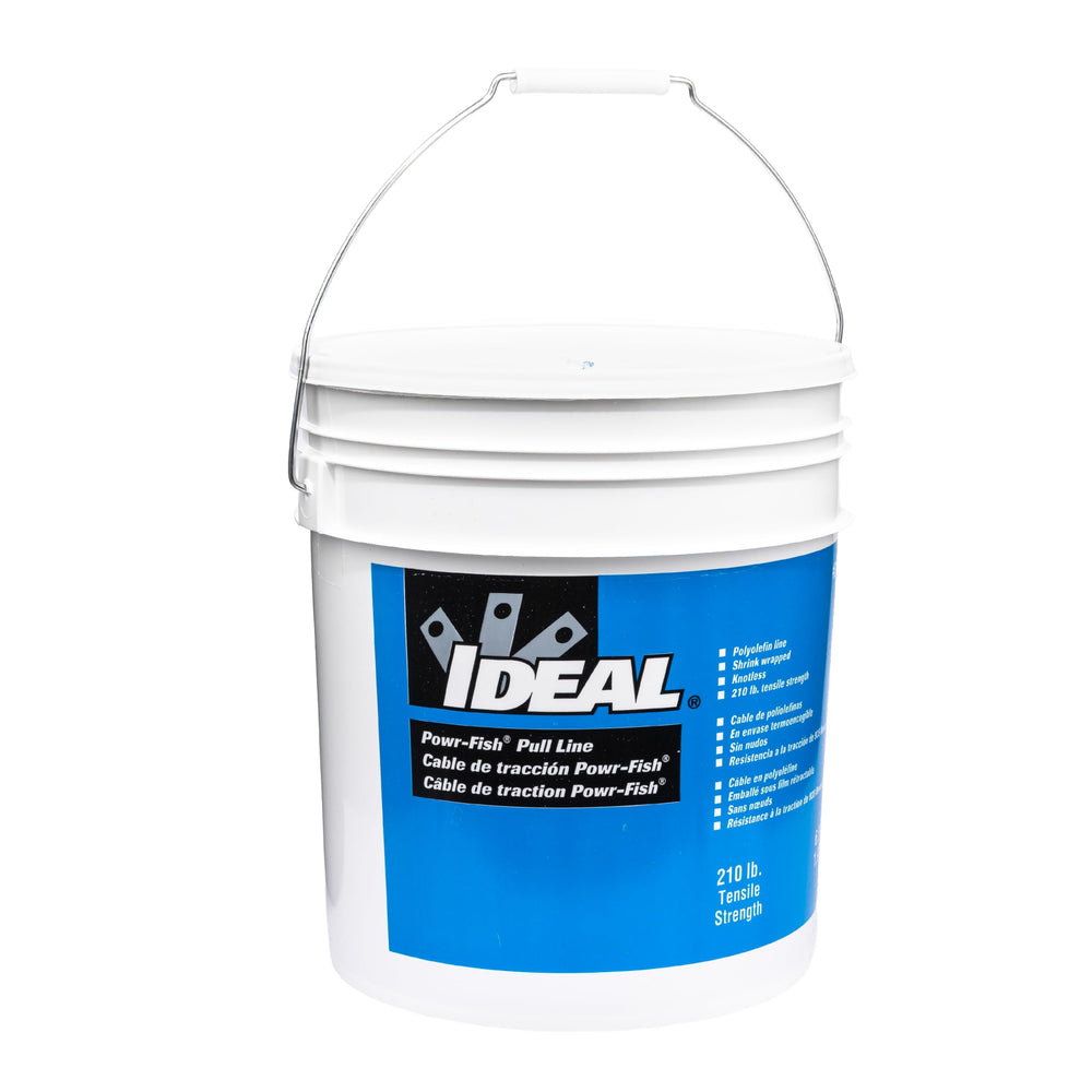 IDEAL Powr-Fish pull-line in bucket for long installations