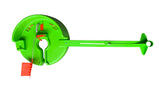 I Fish Pro 2.0 Neon Green tip-up ready for ice fishing with adjustable triggers.