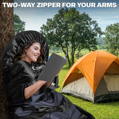 IFORREST sleeping bag waterproof-shell protects you and gear in rain
