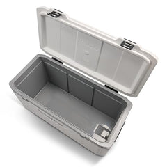 Igloo Latitude Marine Ultra White Cooler lid-open shows spacious interior