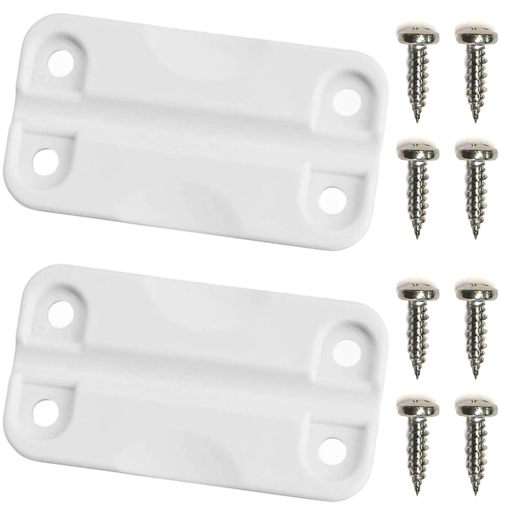 Igloo 24012 plastic hinge pair for ice chests, easy replacement and secure fit.
