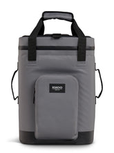 Igloo Carbonite TRAILMATE 24 backpack open main compartment for easy packing on-site