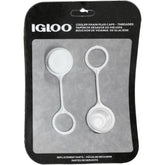 Igloo drain plug cap threaded white small on cooler drain for secure seal