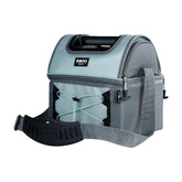 Igloo Gripper Maxcold lunch bag front view with hex bungee system keeps larger items secured