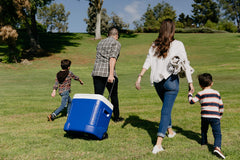Igloo Ice Cube 60-Quart Roller Cooler Ultratherm insulation keeps contents cool